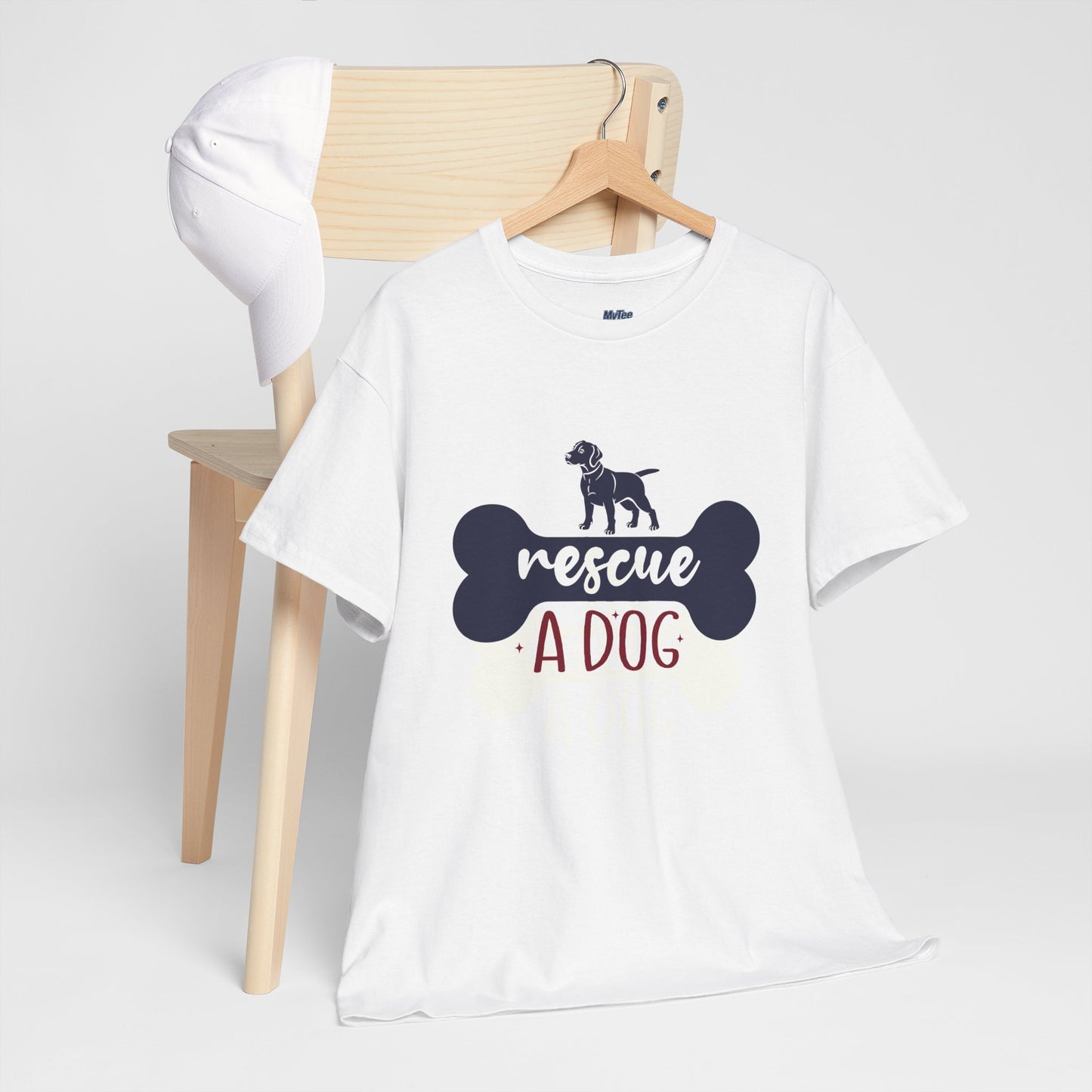 Rescue A Dog Tee Unisex T-Shirt – One Paw At A Time