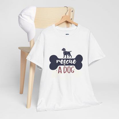 Rescue A Dog Tee Unisex T-Shirt – One Paw At A Time