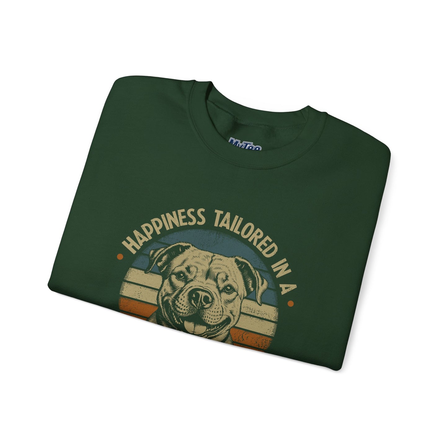 Happiness Tailored In A Pitbull Smile Unisex Sweatshirt