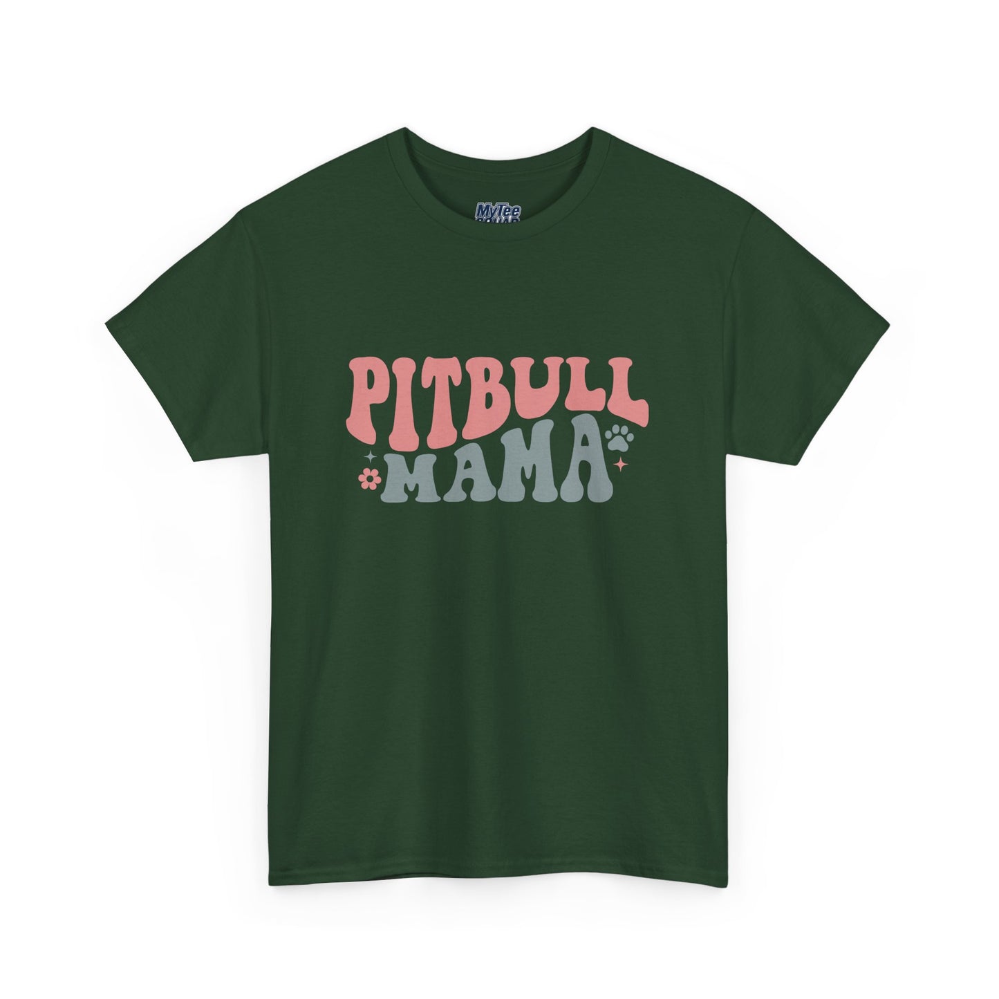Pitbull Mama Tee – Cute Casual Shirt for Dog Moms & Pet Lovers