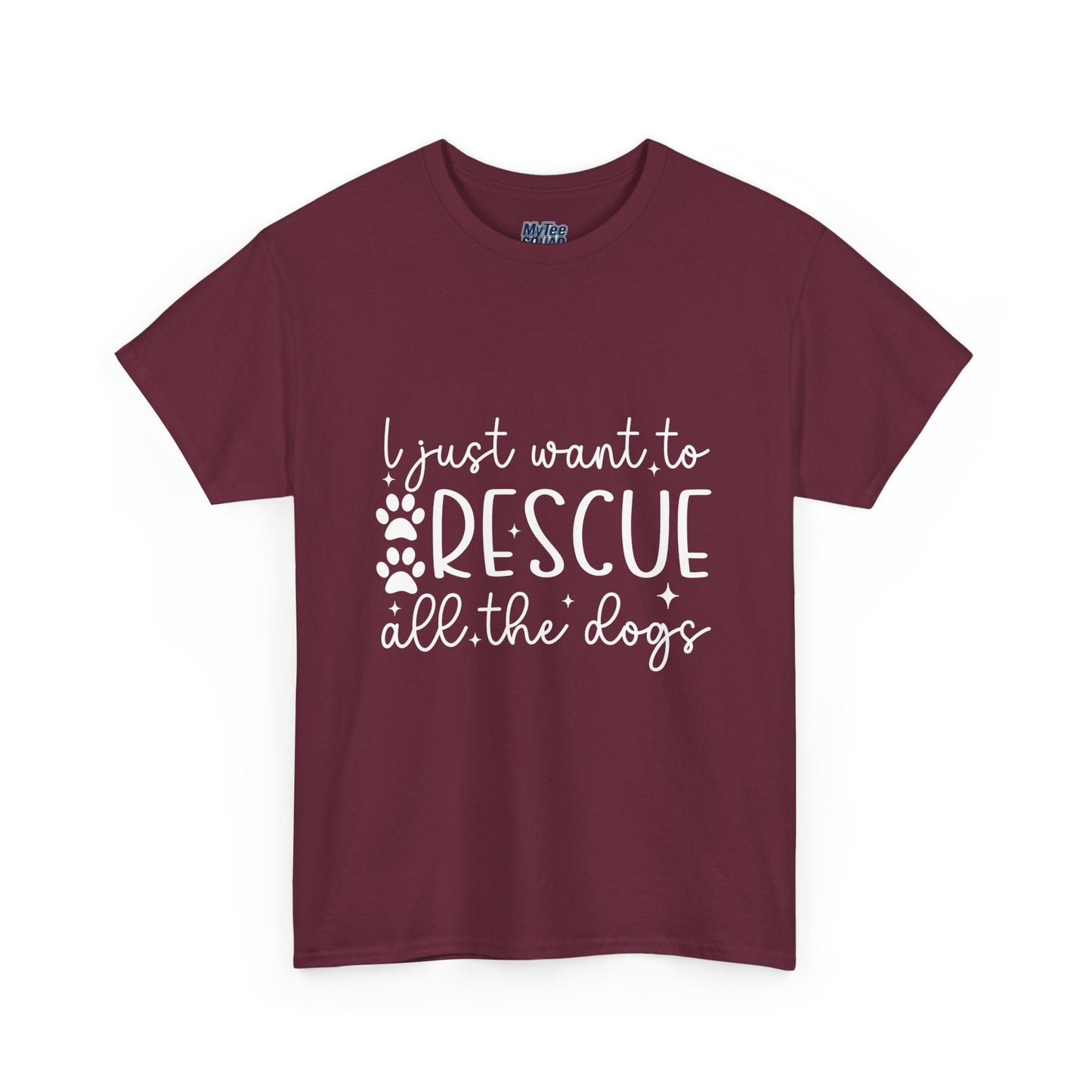 I Just Want To Rescue All The Doga Unisex T-Shirt – Soft Style, Big Heart