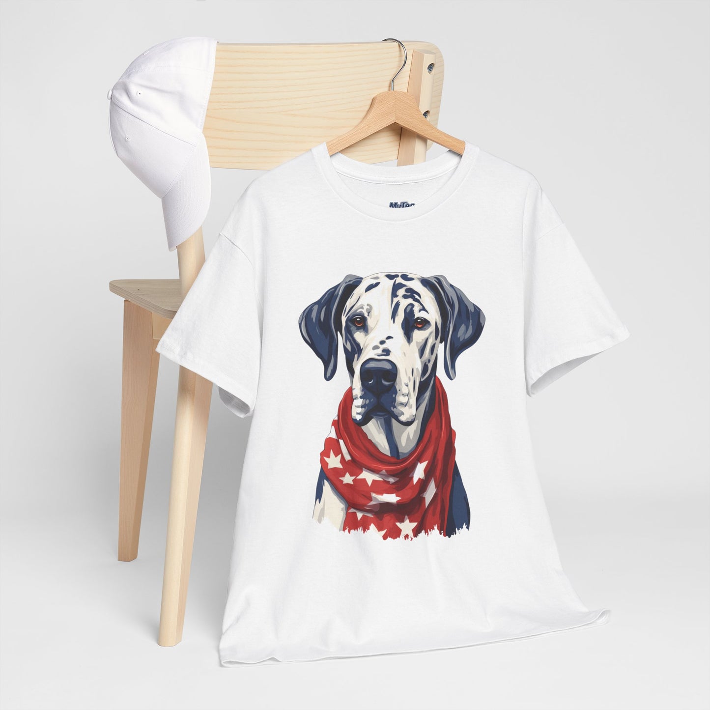 Patriotic Great Dane Unisex T-Shirt