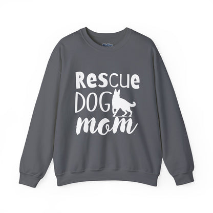 'Rescue Dog Mom' - Sweatshirt