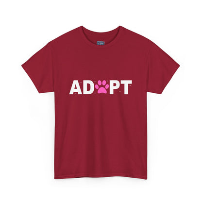 Adopt Unisex T-Shirt – Love In Every Paw Print
