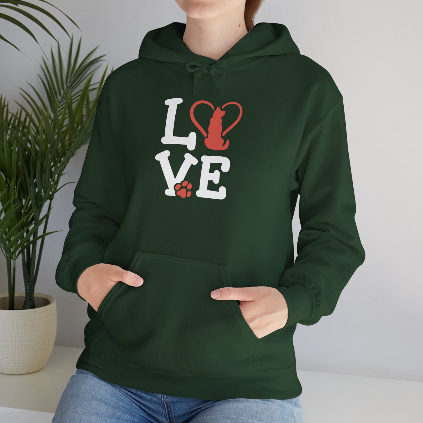 Love Cat Hoodie | Cozy Gift for Pet Lovers
