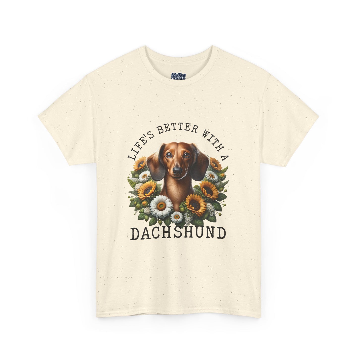Dachshund Sunflower Unisex T-Shirt