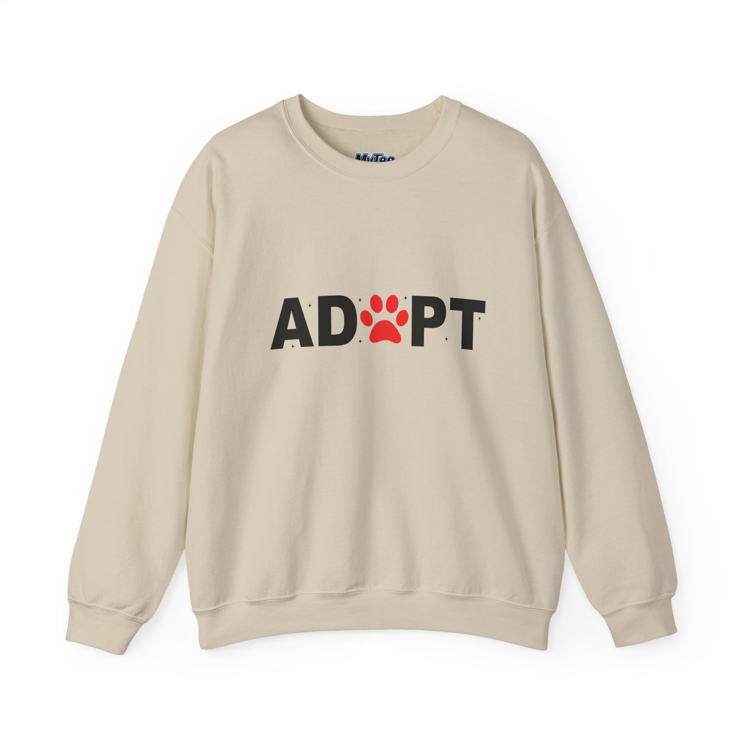 Adopt Themed Unisex Crewneck Sweatshirt - Comfortable Casual Wear