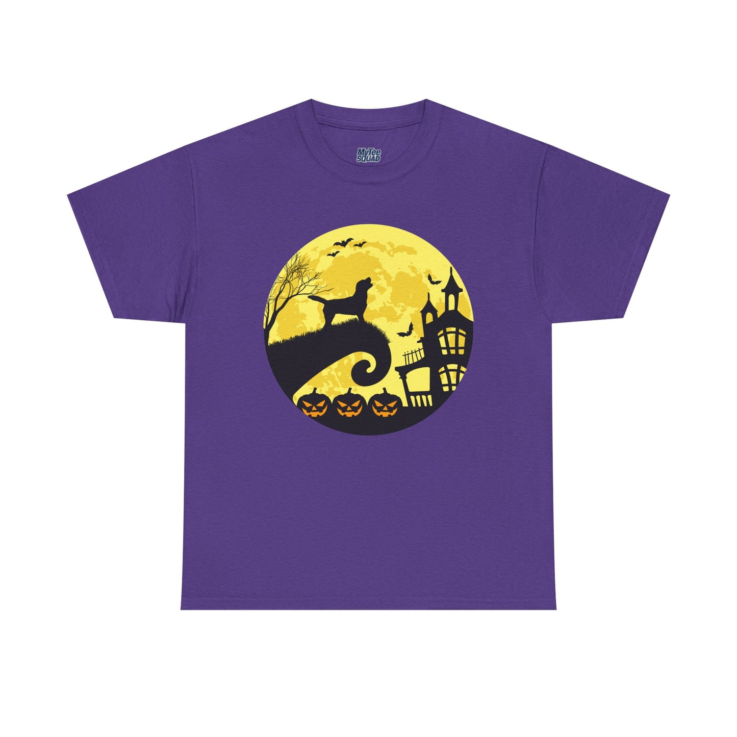 Halloween Moonlight Labrador Retriever Unisex T-Shirts