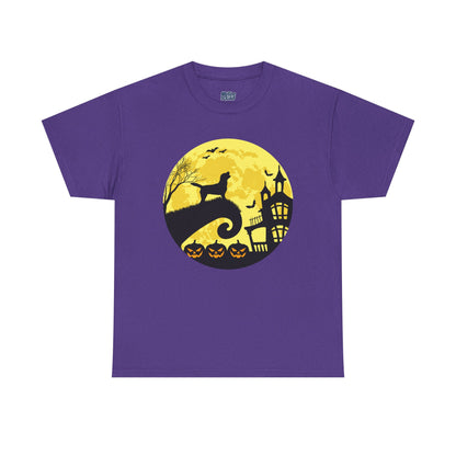 Halloween Moonlight Labrador Retriever Unisex T-Shirts