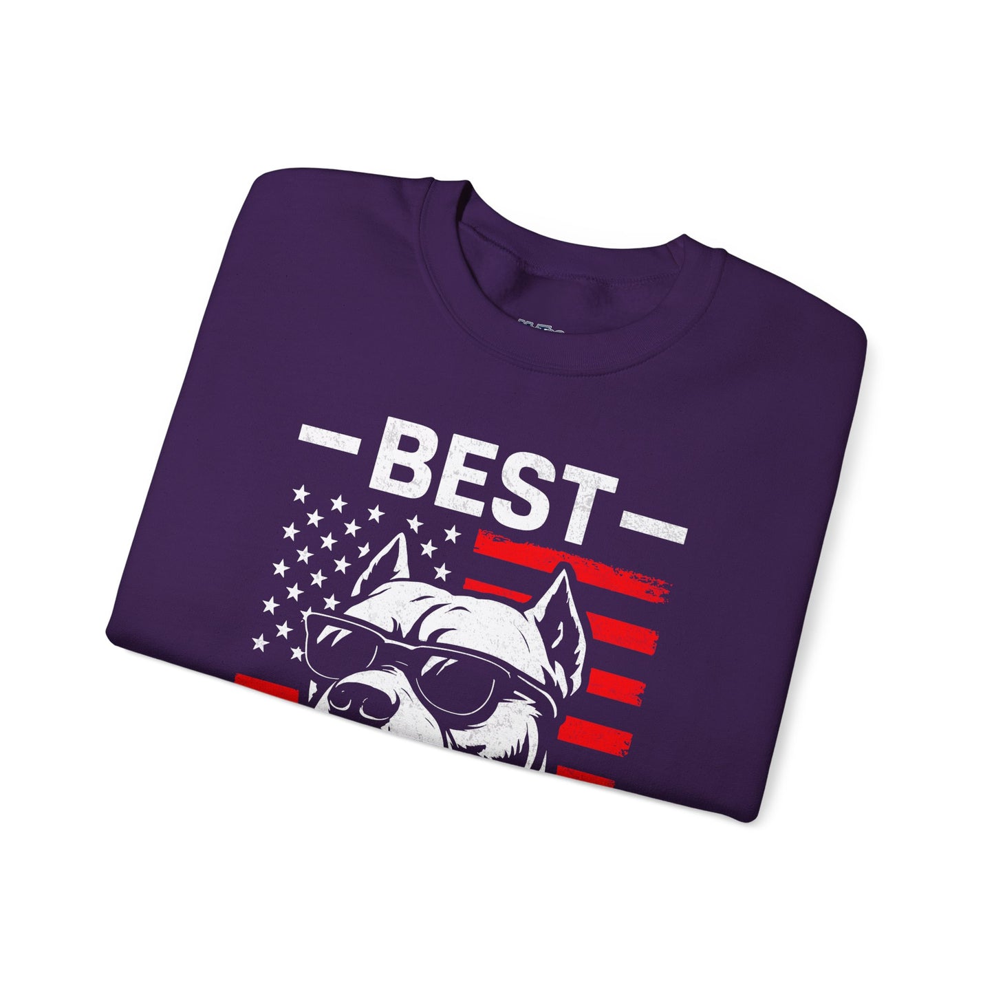 Best Pitbull Dad Ever SweatShirt For Proud Dog Father