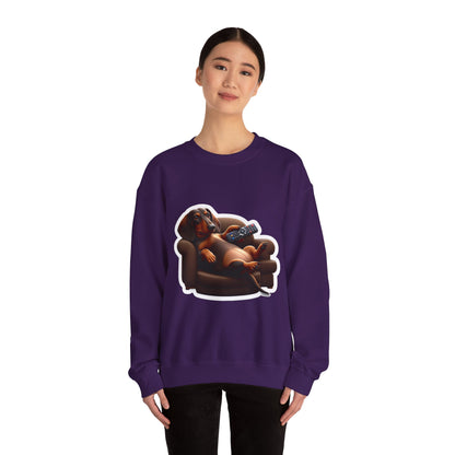 Dachshund Do Not Disturb Sweatshirt  – Unisex Lounge Mode On