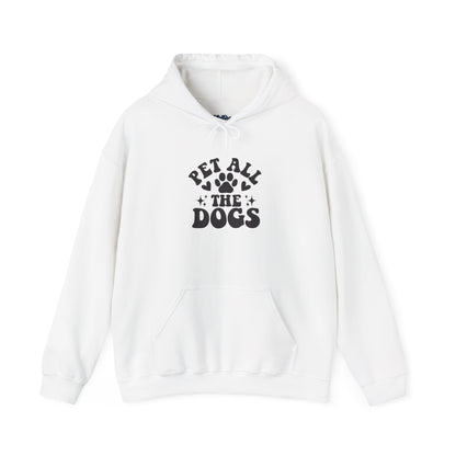 Pet All The Dogs Unisex Hoodie | Gift For Pet Owners