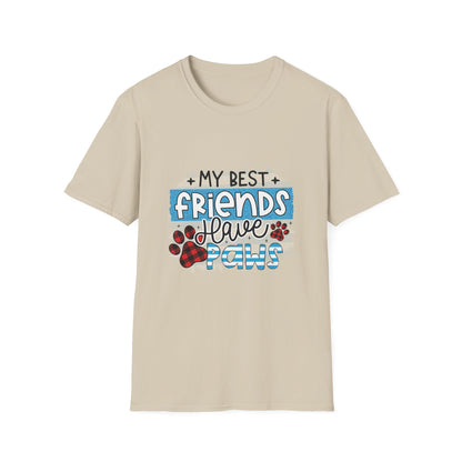 Best Friends Pet Lover T-Shirt, Animal Lover Gift, Cute Graphic Tee, Gift for Dog Owners, Birthday Present, Casual Wear