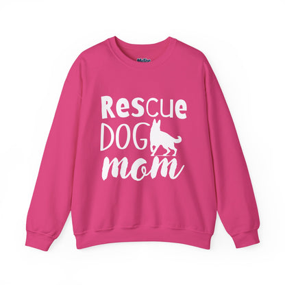 'Rescue Dog Mom' - Sweatshirt