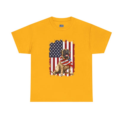 Patriotic English Mastiff Unisex T-Shirt