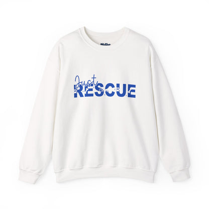 Just Rescue Sweatshirt – For Proud Pet Rescuers