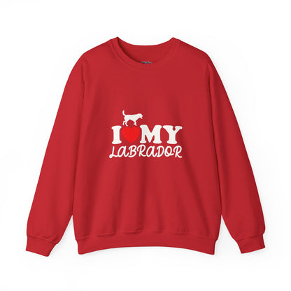 I Love My Labrador Unisex Sweatshirts | Show Your Dog Love in Style