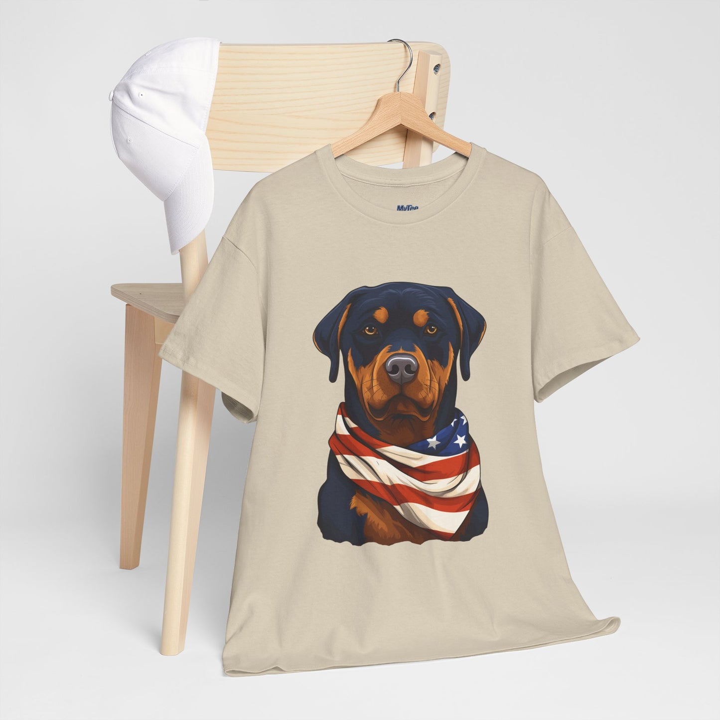 Patriotic Rottweiler Unisex T-Shirt