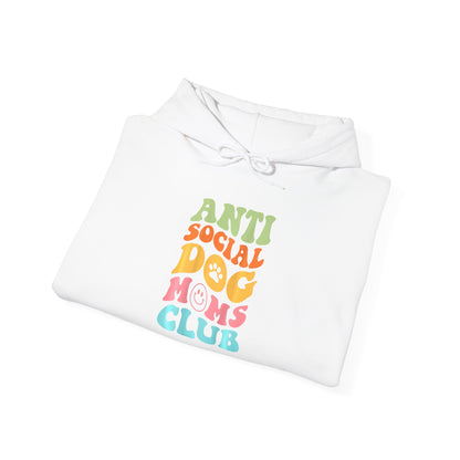 Anti-Social Dog Moms Club Hoodie | Perfect For Casual Outings