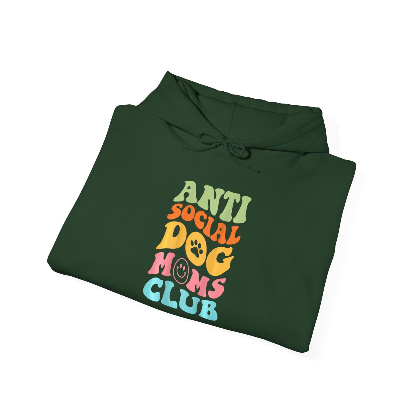 Anti-Social Dog Moms Club Hoodie | Perfect For Casual Outings