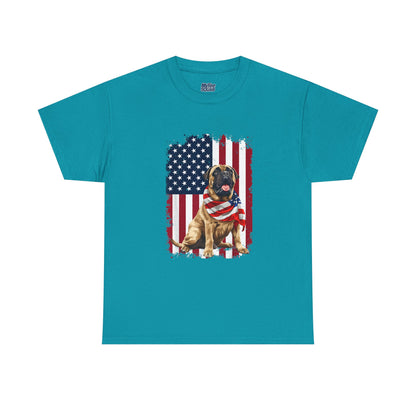 Patriotic English Mastiff Unisex T-Shirt