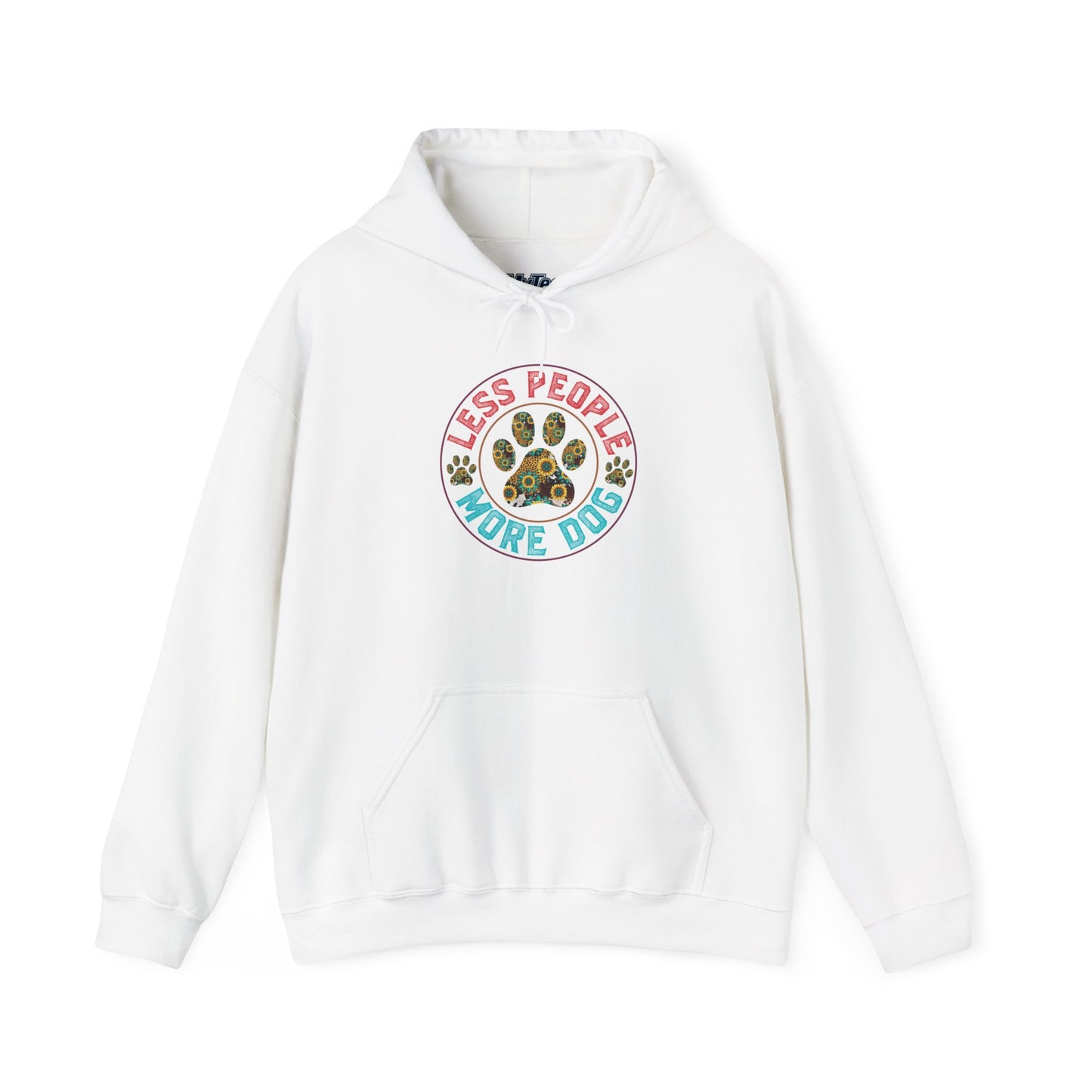 Less People More Dog Unisex Hoodie | Cozy Pet Lover Apparel