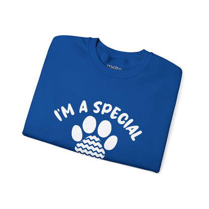 I’m A Special Kind Of Special Crewneck Sweatshirt – Dog Person Energy