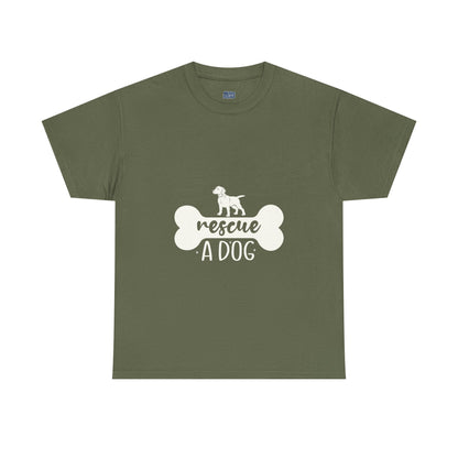 Rescue A Dog Tee Unisex T-Shirt – One Paw At A Time