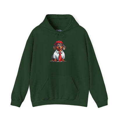 Dachshund Casual Boss Unisex Hoodie