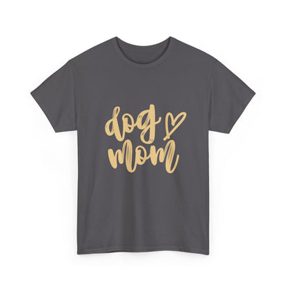 Dog Mom Cotton T-Shirt - Perfect for Dog Mothers