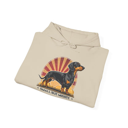 Dachshund Alpha Energy Hoodie – Mighty Pup, Cozy Fit