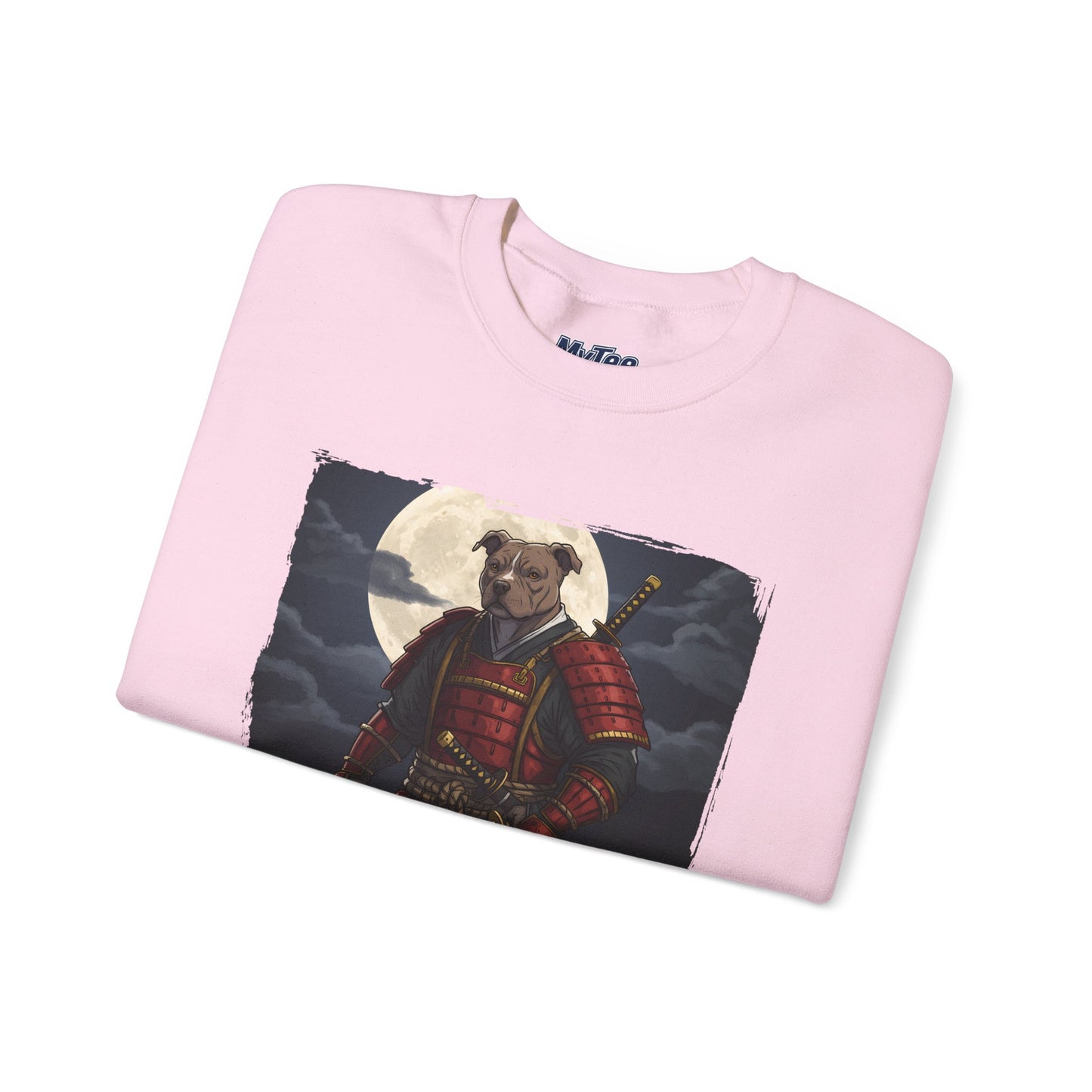 Pitbull Samurai Warrior Sweatshirt | Cozy Crewneck