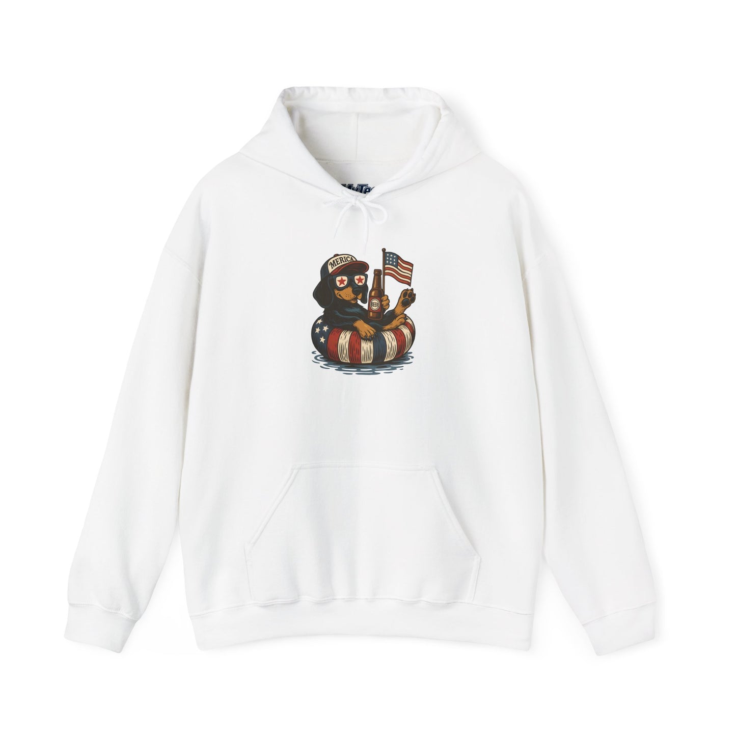Patriotic Dachshund America Unisex Hoodie