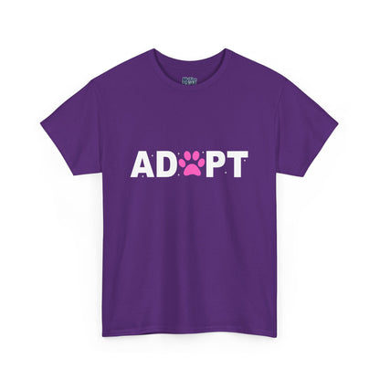 Adopt Unisex T-Shirt – Love In Every Paw Print