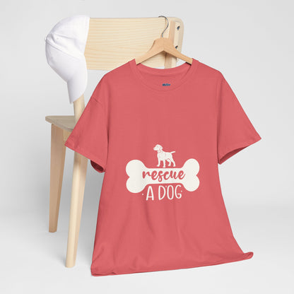 Rescue A Dog Tee Unisex T-Shirt – One Paw At A Time