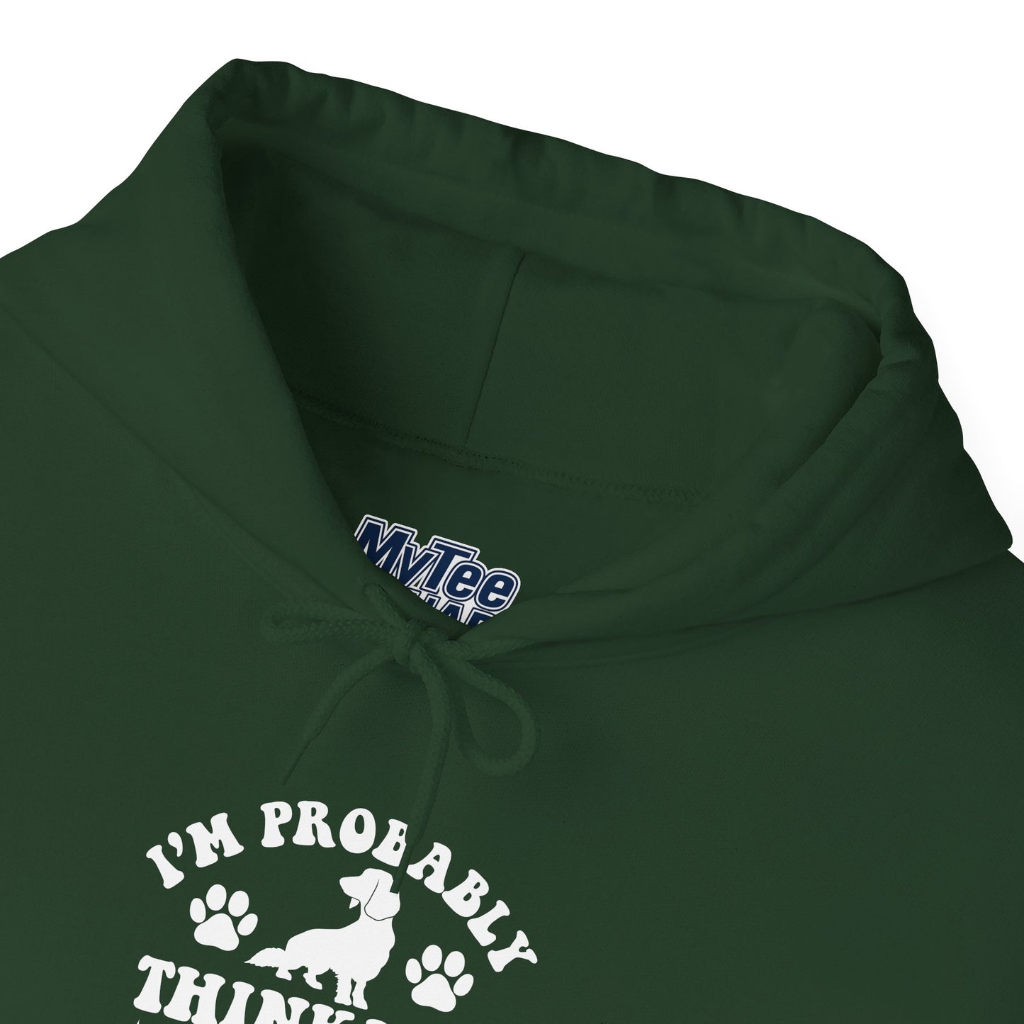 I'm Probably Thinking About My Dog Unisex Hoodie – Relatable & Cozy