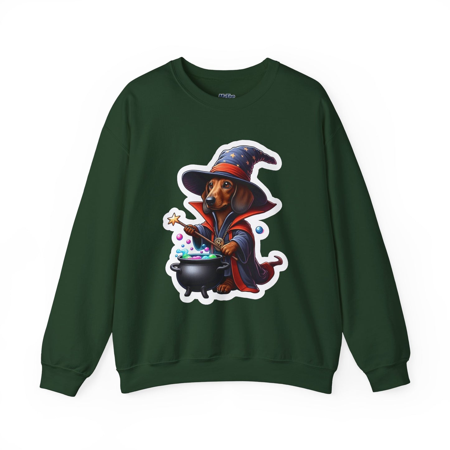Dachshund Wizard Unisex Sweatshirt –  Halloween Magic Dog Pullover