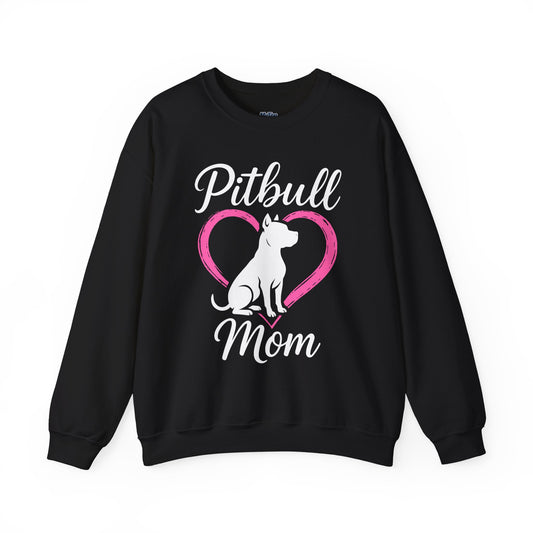 Pitbull Mama Pullover – Cute & Comfy Dog Mom Sweatshirt