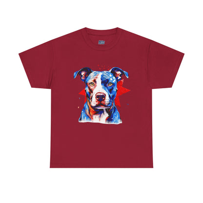 Colorful Pit Bull Unisex T-Shirts | Dog Lover