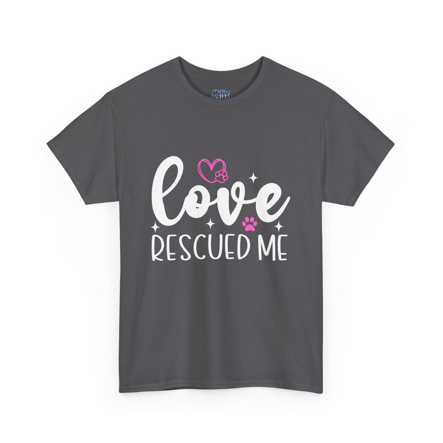 Love Rescued Me T-Shirt – Proud Rescue Pet Parent Tee