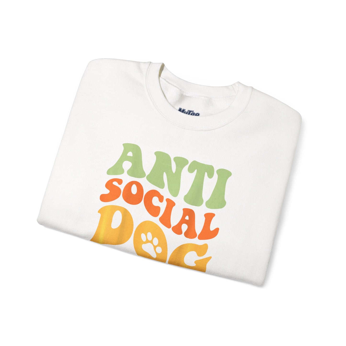 Anti-Social Dog Moms Club Sweatshirt | Relaxed Style For Fur Mama