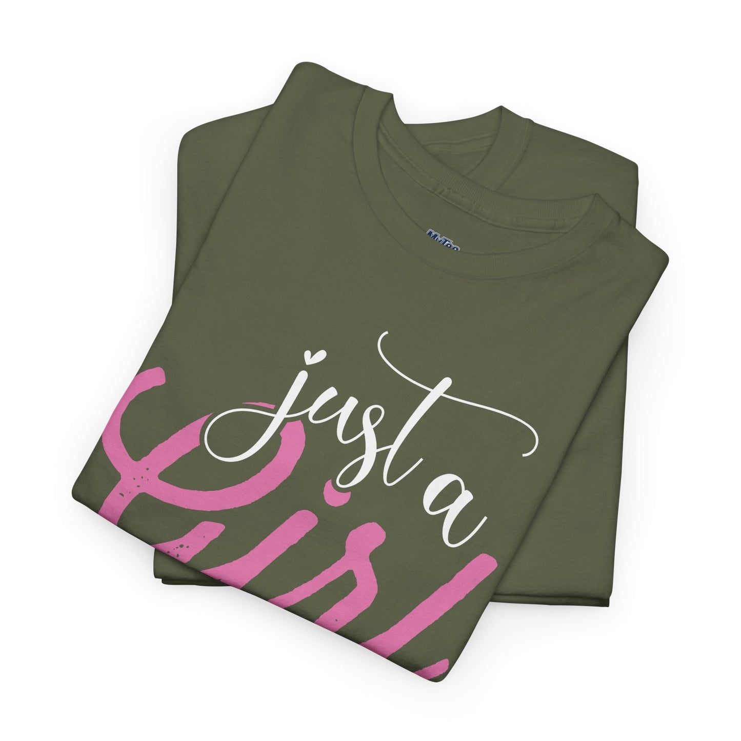 Just a Girl Who Loves Pitbulls T-Shirt – Cute Dog Lover Tee