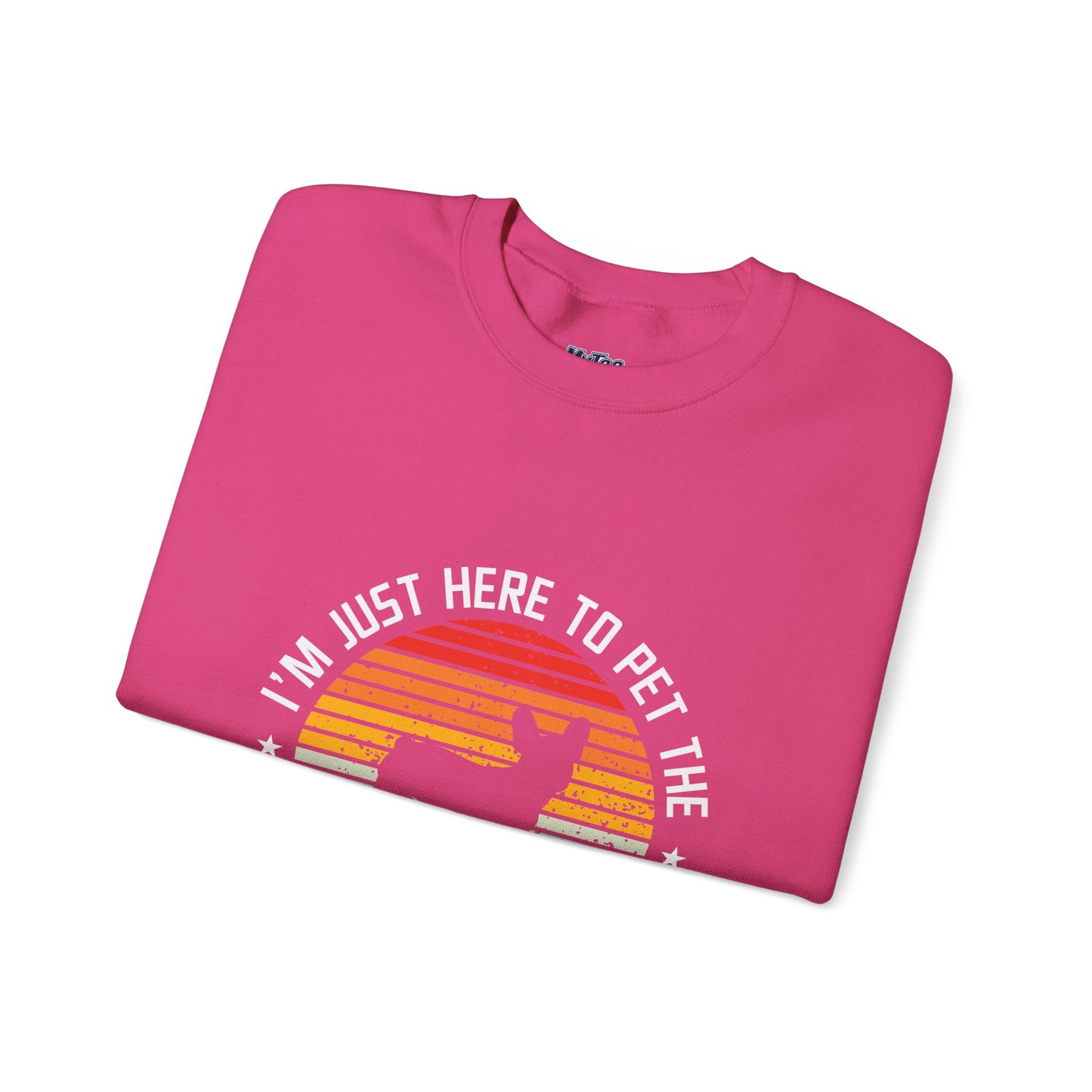 I'm Just Here To Pet The Labrador Retiever Unisex Sweatshirts