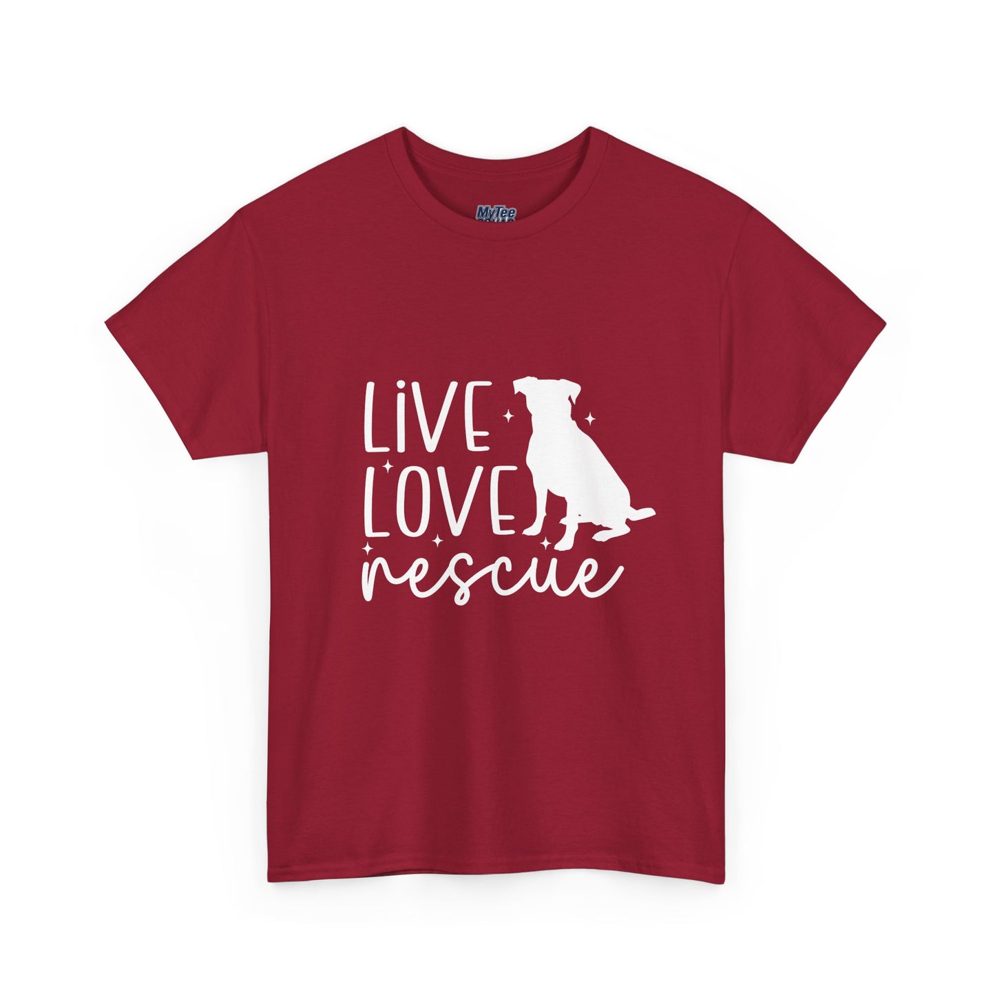 Live Love Rescue Dog Lover Unisex T-shirt