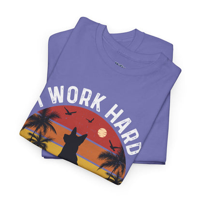 I Work Hard So My Dog Can Chill Unisex T-Shirt