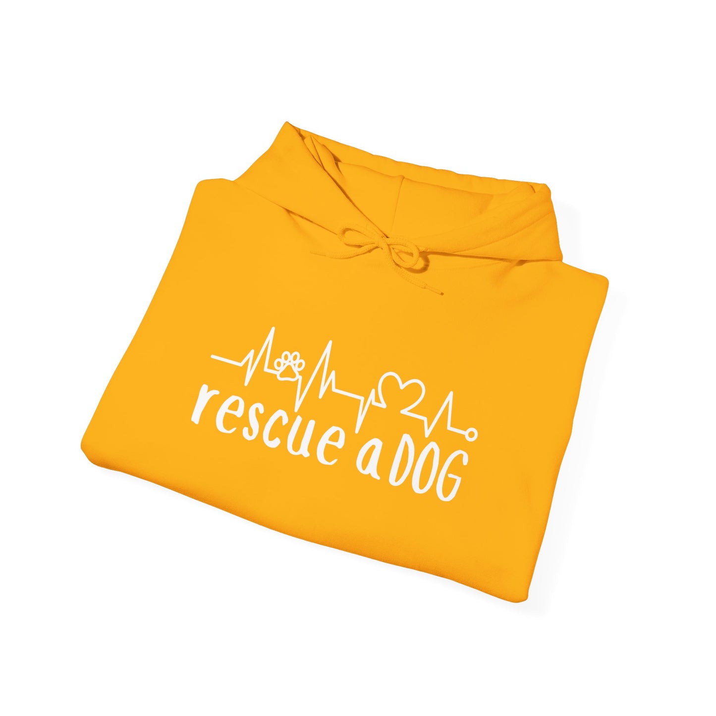 Rescue A Dog Hoodie Pet Lover Unisex Sweatshirt | Adoption Awareness Apparel