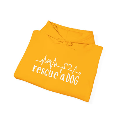 Rescue A Dog Hoodie Pet Lover Unisex Sweatshirt | Adoption Awareness Apparel