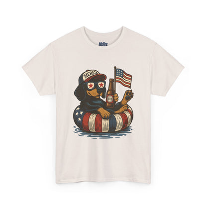 Patriotic Dachshund America Unisex T-Shirt