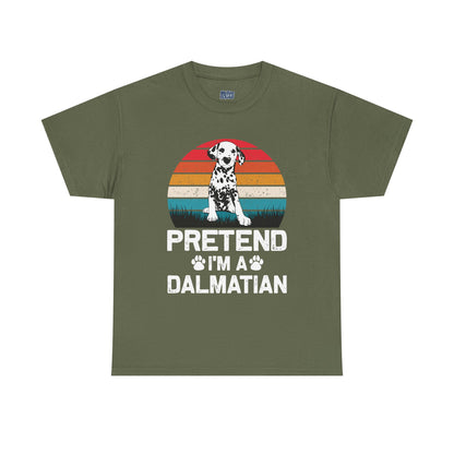 Pretend I'm a Dalmatian Unisex T-Shirt – Spot-On Style for Dog Lovers