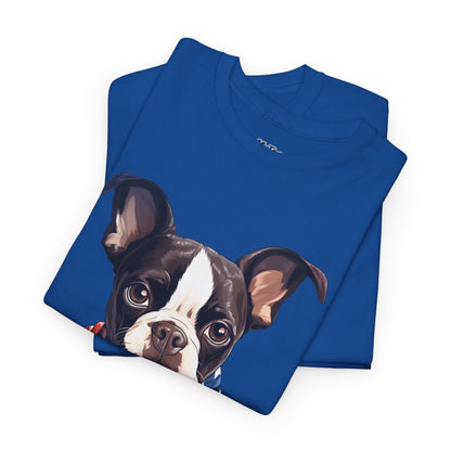 Patriotic Boston Terrier Unisex T-Shirt